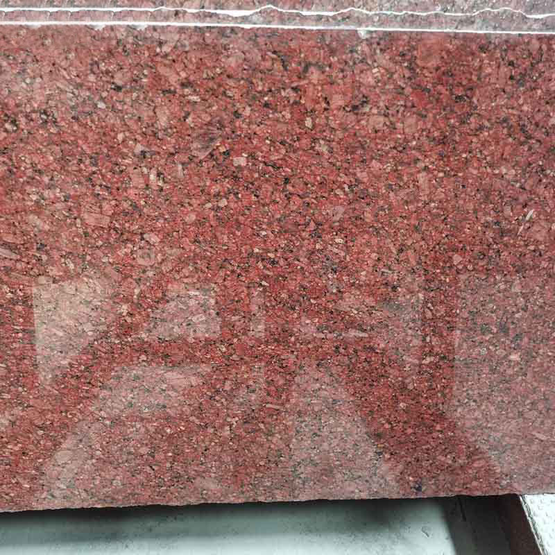 Indischer roter Granitplattenstein
