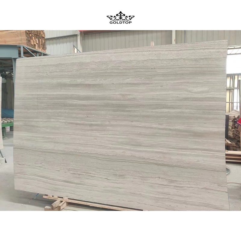 Weiße Holzplatte aus weißem Marmor