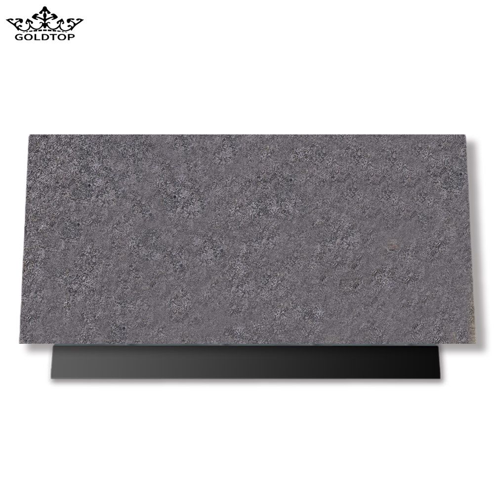 Latte-Grau-Marmor-Schwarz-Granitplatte