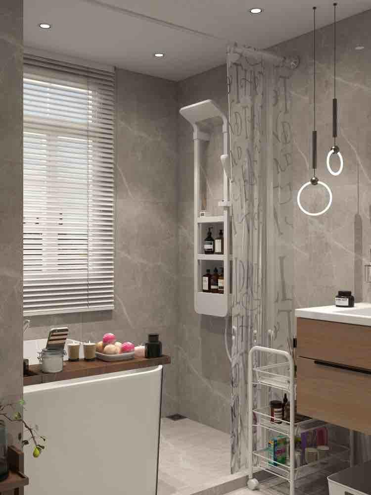 5 Badezimmer-Ideen aus grauem Marmor Kundengeschichten