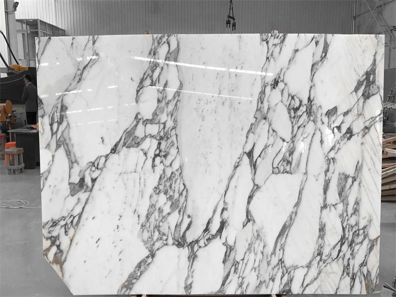 Klassische Arabescato-Carrara-Platten-Arbeitsplatten zum Fabrikpreis im Großhandel