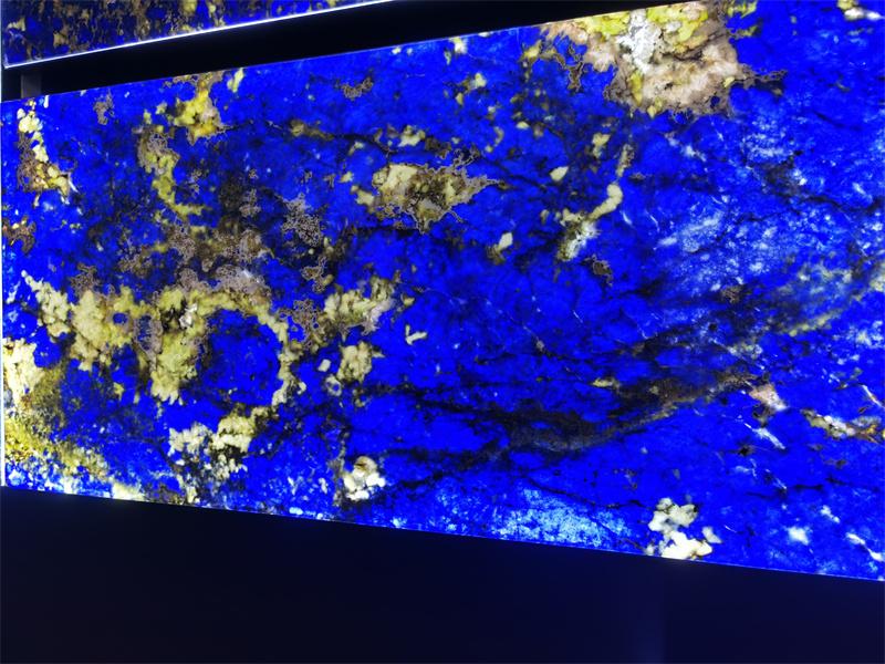 Bolivien Blauer Sodalith-Granit