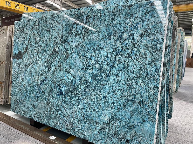 Bolivien-blaue Granit-Marmorplatte