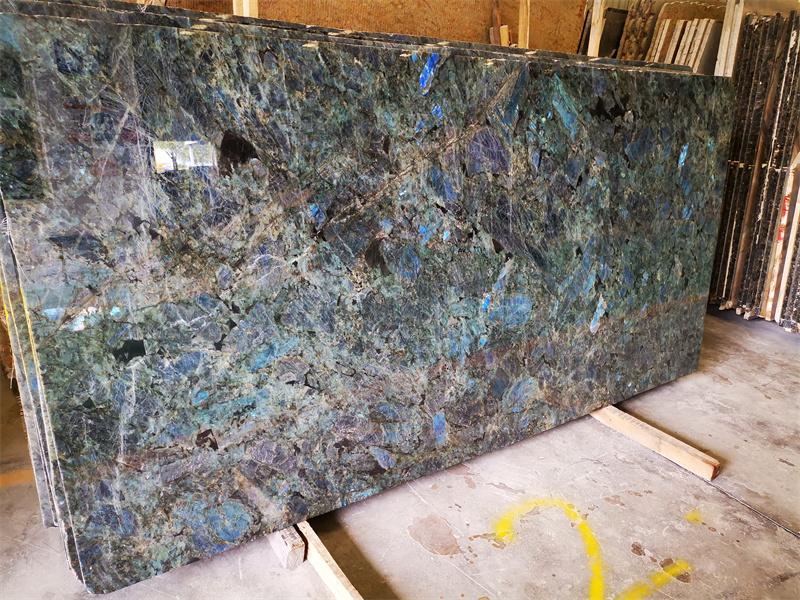 Blaue Smaragd-Granitplatte