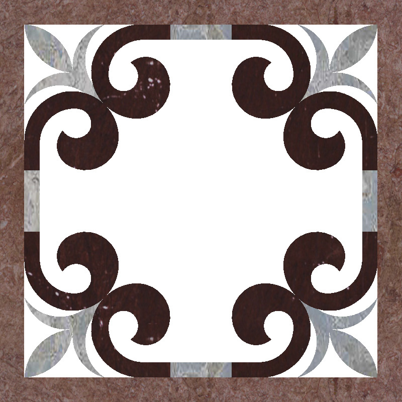 Marmor-Parkettfliesen-Wellenleiter-polierte Mosaike