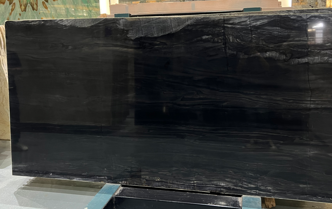 Shangri-La Black Natural Quartzite Big Slab