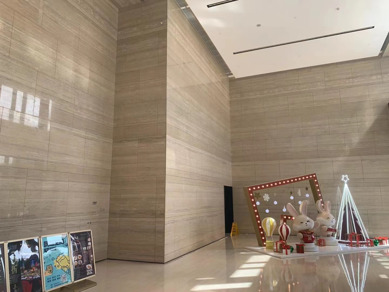 Grey Travertine Countertops