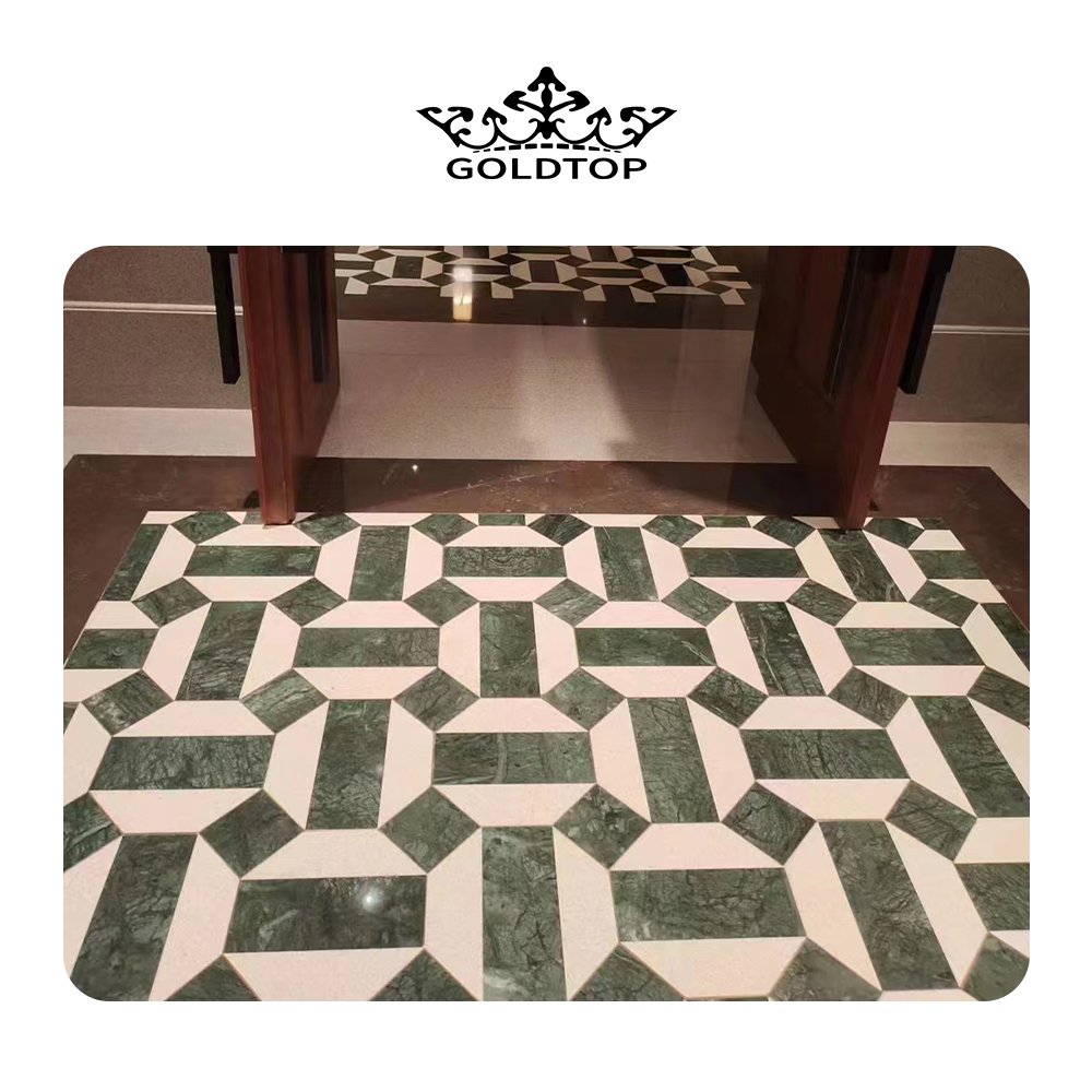 Taiwan Green Marble Mosaic