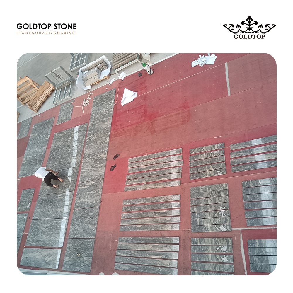 Tungsten Blue Quartzite Tiles