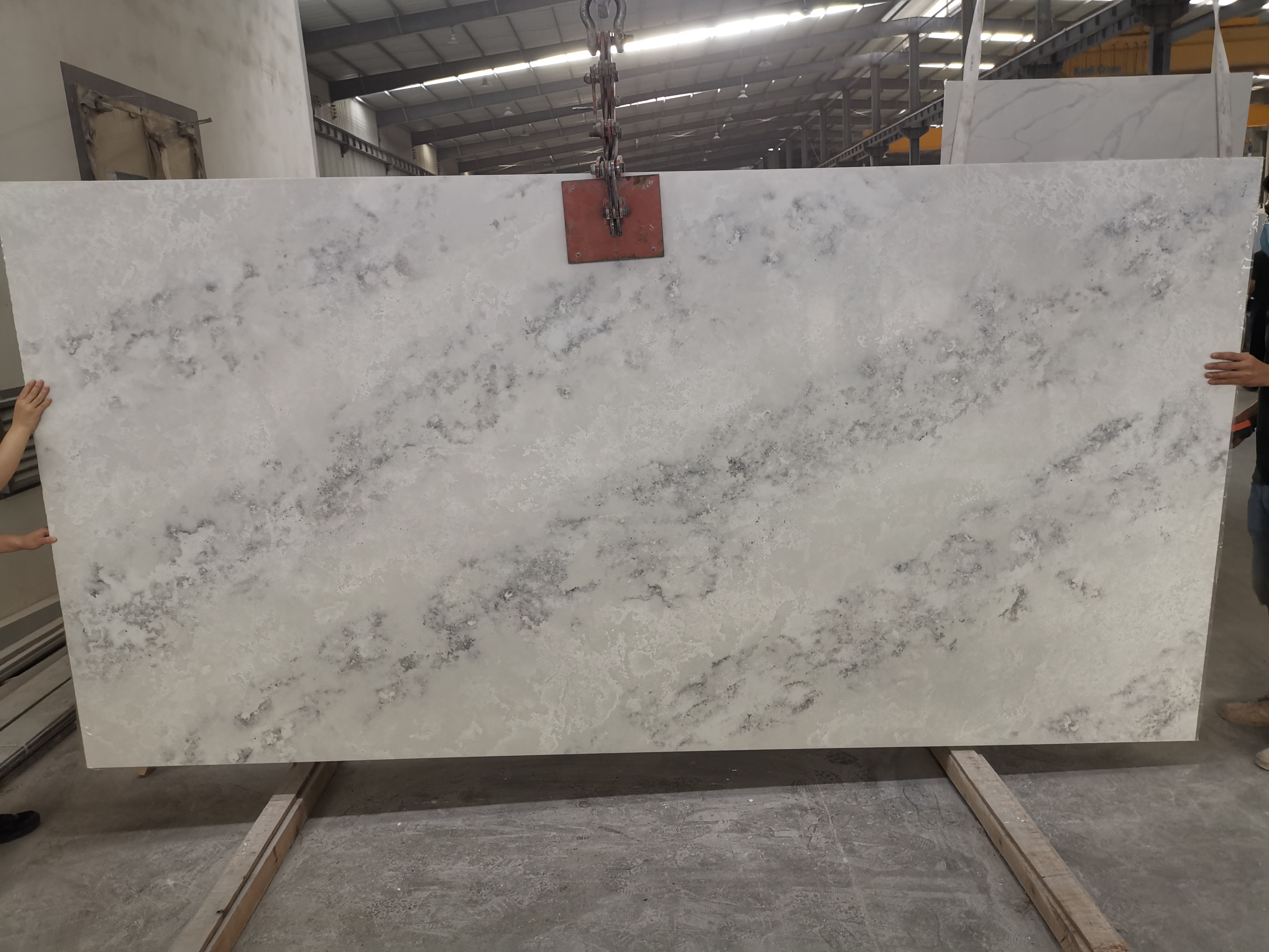 6019 Concrete Raniy Concrete Quartz Slabs