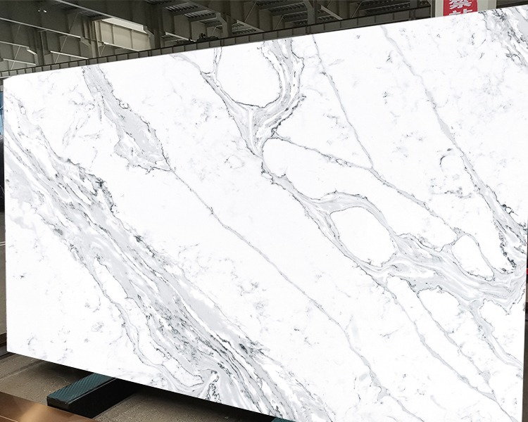 6099 Fancy  Concrete Quartz Slabs