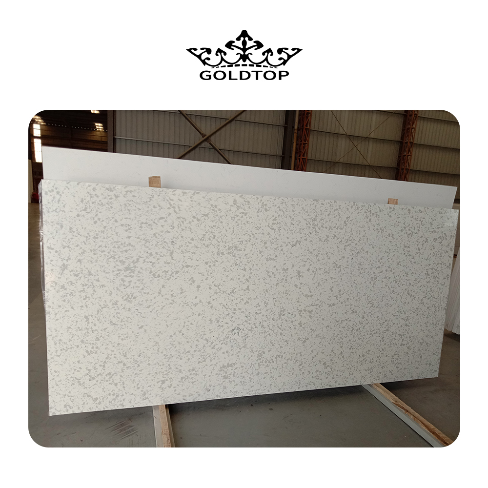 4021 Inocence Marble Quartz Slab
