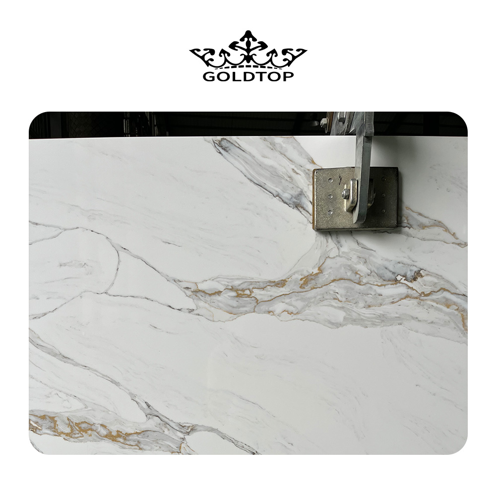 5005 Calacatta Macchia White Calacatta Quartz Countertops Wholesale