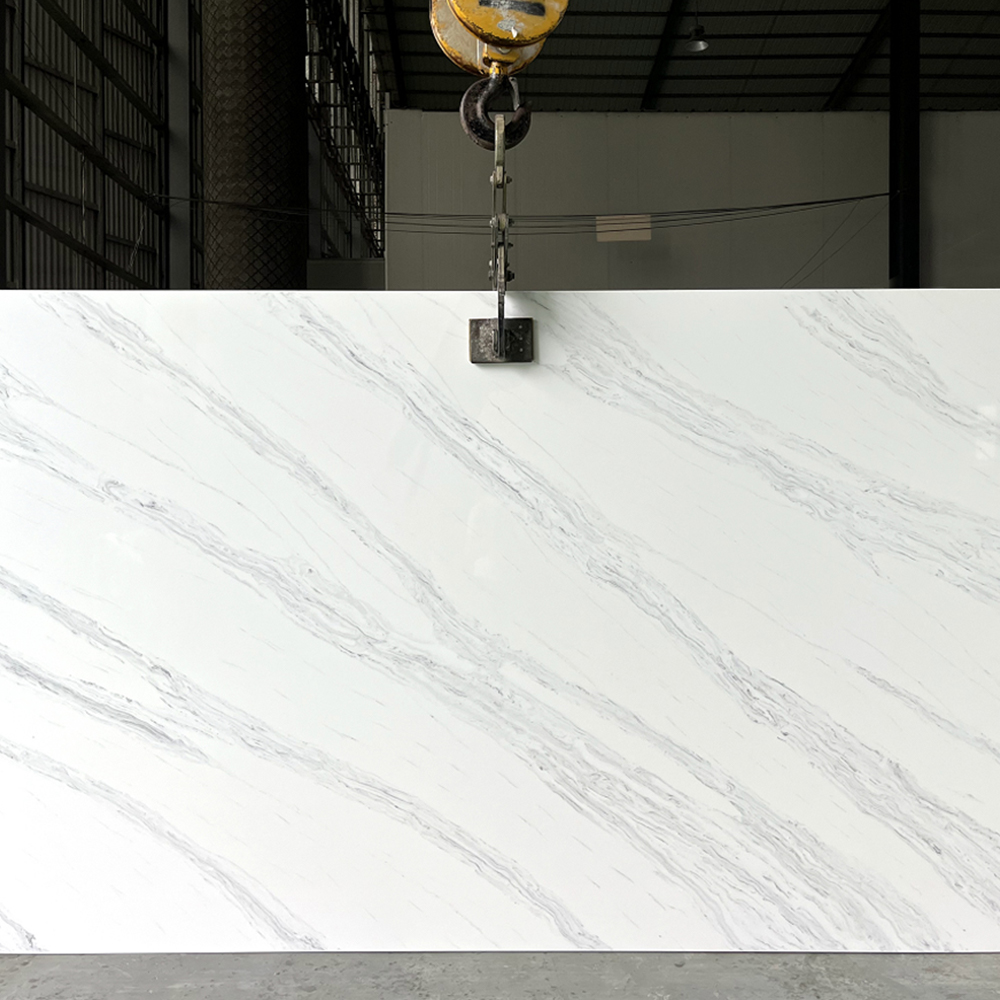 5018 Aristen Blue Calacatta Quartz Factory