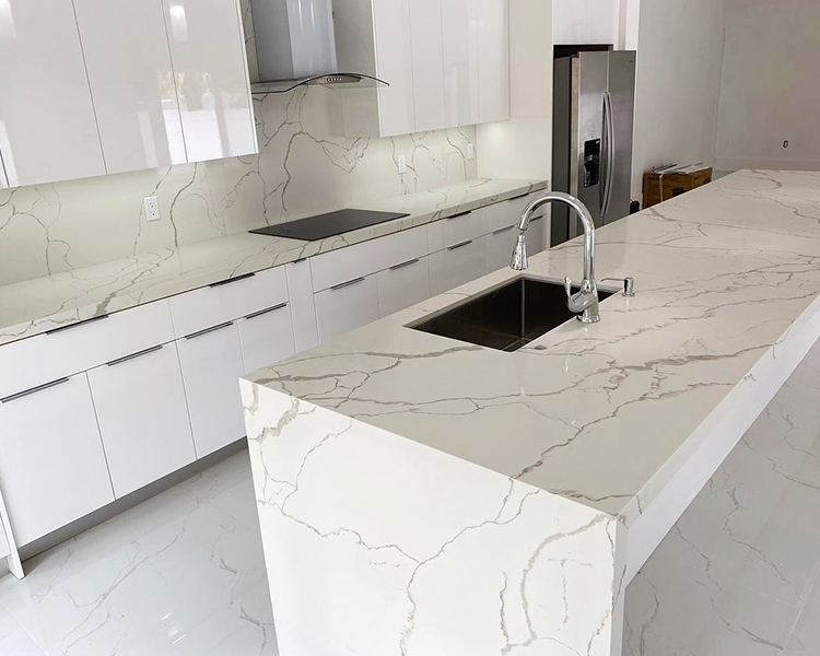 5023 Snowy White Quartz Factory Price Wholesale