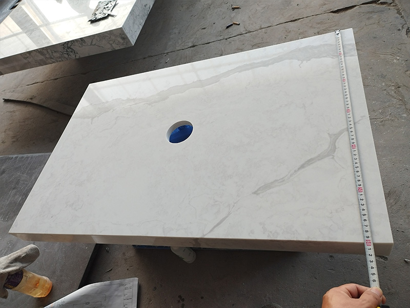 5055 Diana Extra Calacatta Quartz White Stone
