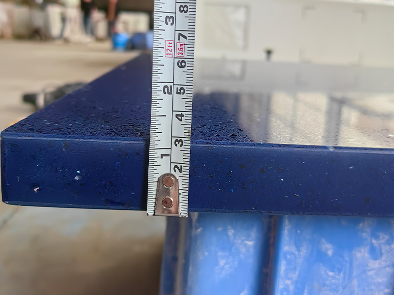 1005 Stellar Marine Blue Quartz Countertops Tiles Slab