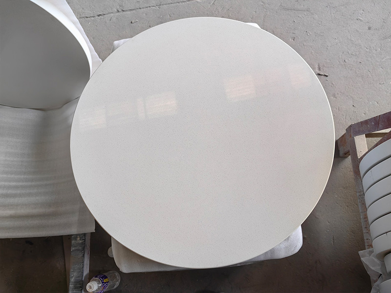 2003 Osprey White Quartz Worktops Engineered Quartz Countertops