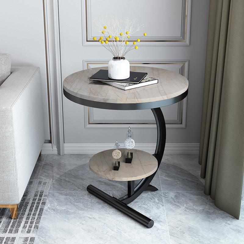 Spider Gold Marble Round Table