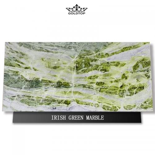 Irish green marble slabs stone countertpos