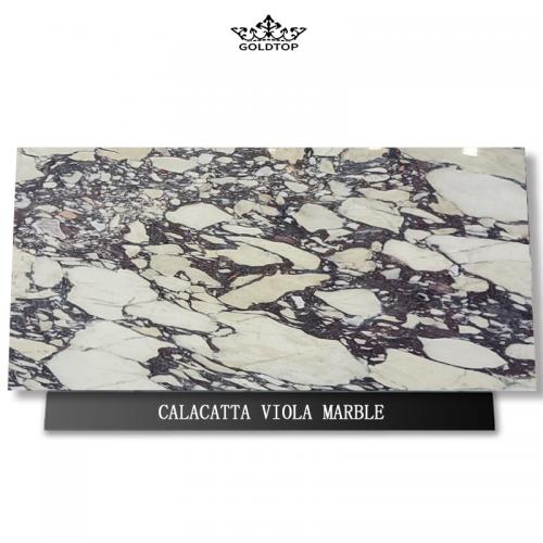 Calacatta Viola Marble Slab Tile