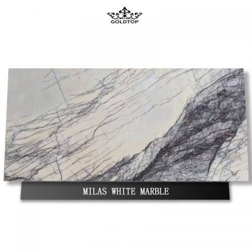 Milas White Marble Slab