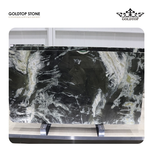 Brazil Quiet Elegant Green Quartzite Slab