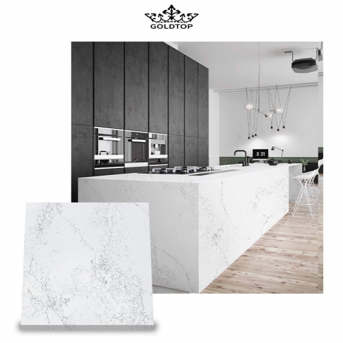 6009 Empira white Concrete Quartz