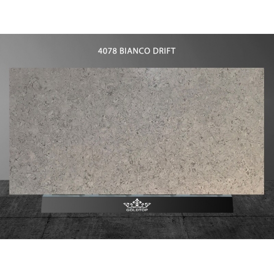 4078 Bianco Drif Marble Quartz