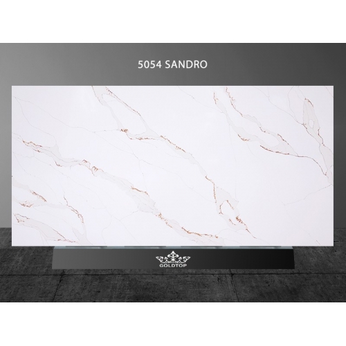 5054 Sandro White Calacatta Quartz