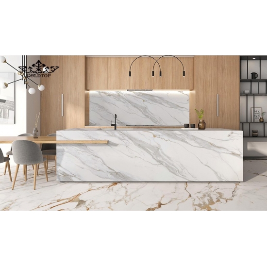 7012 Calacatta Castana PD Quartz