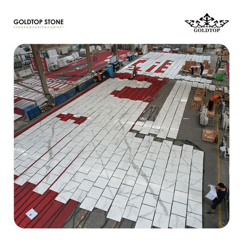 Calacatta White Marble tiles