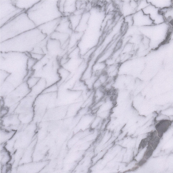 Feine Linien Schneeweißer Marmor