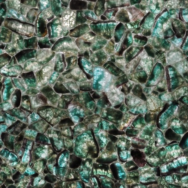 Grüner Fluorit Halbedelstein