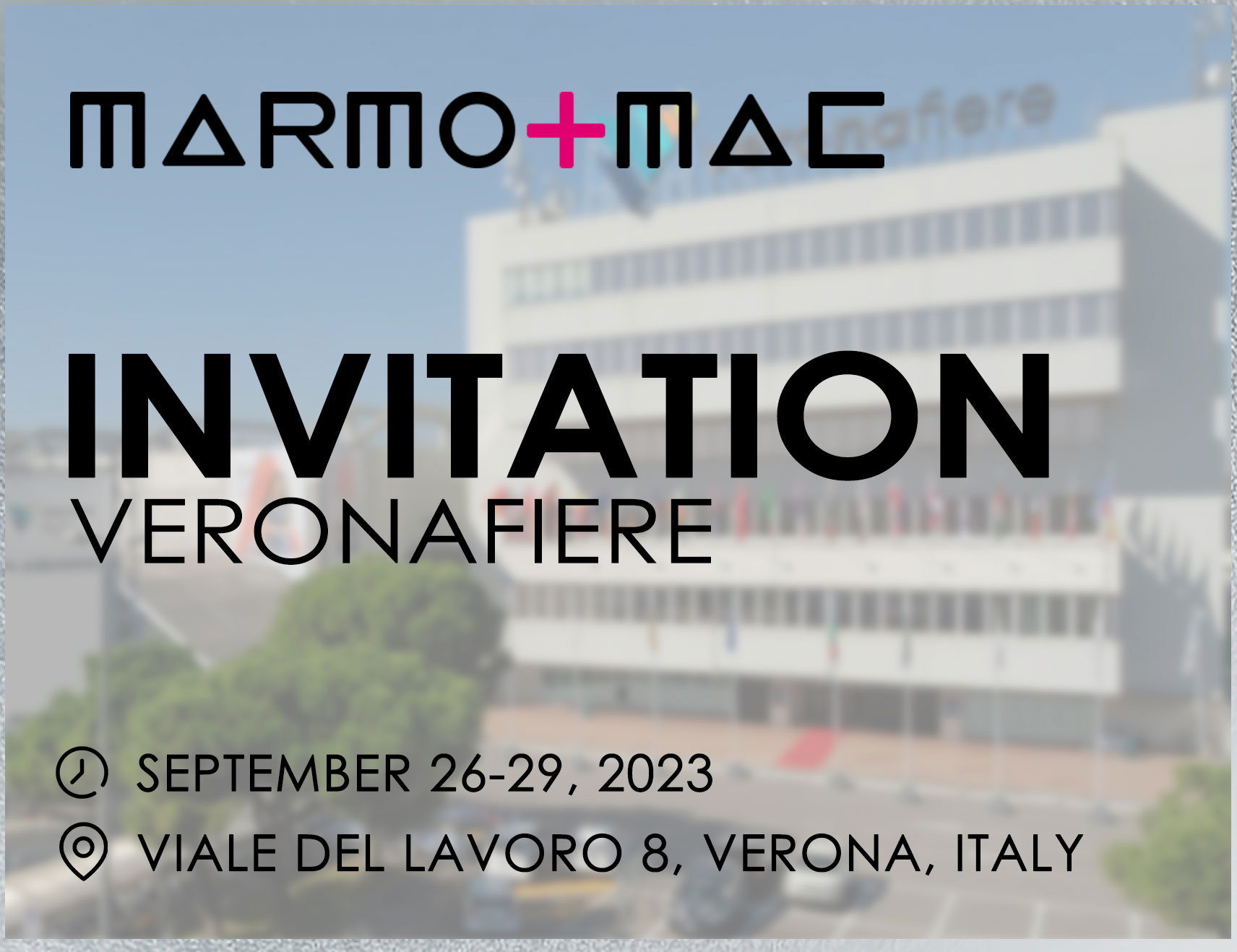 Einladung zur italienischen Ausstellung 2023