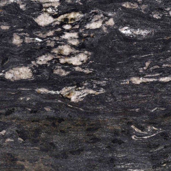 Kosmischer schwarzer Granit