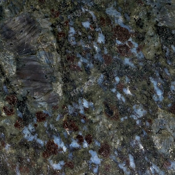Schmetterlingsblauer Granit